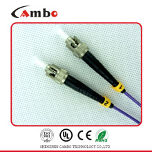 Singlemode G.652 ST / APC-ST / APC cable de conexión de fibra óptica con entrega rápida